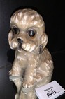 Norleans Ceramic Dog Poodle Sad Eyes Figurine Japan Vintage