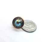 Nursing The Heart Of Mercy Iridescent Rhinestone Navy Enamel Lapel Pin Hospital