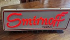 Smirnoff Vodka Vintage Light Up Wall Sign - Rare Collectable