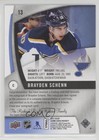 2017-18 Sp Game Used Blue Auto Brayden Schenn  13 Auto