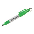 Mini Sharpie Marker Permanent Fine Point 4 st Bk rd be gn 35113pp