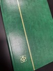 Vintage Lighthouse Stamp Stockbook Album L 4 8 -  8 Double-sided Pages - 2 Ct 