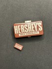 Vtg Hershey s Chocolate Porcelain Hinged Trinket Box W Bar  Midwest Cannon  Vguc