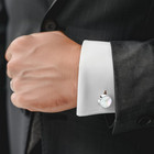 Mother Of Pearl Cuff Links Mens Black Cufflinks For Men Groom Classic Shirt Tuxe