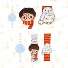 Kids Preferred Harry Potter Wrist Rattles Plush Harry   Hedwig Owl New Sealed
