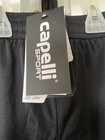 Nwt Capelli Sport Black Youth Team Dri-fit Shorts Xs 6-7