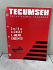Tecumseh Technician s Handbook 3 To 11 Hp 4-cycle L-head Engines 692509 2003