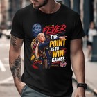 Sophie Cunningham Indiana Fever The Point Is To Win Games Portrait T Shirt Black