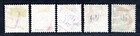 Switzerland 1882-1883 Postage Due Set Used Type Ii Frame Normal Granite Paper