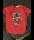 A Vintage Red Sweatshirt 1988 Usa Olympics Shirt 2t