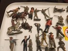 Vintage Soldiers Western Figures  Barclay Manoil And Others Some Broken