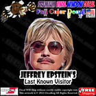 Jeffrey Epstein Hillary Clinton Funny Full Color Car Window Vinyl Decal Sticker 