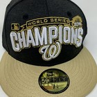 New Era Mlb 59fifty Washington Nationals 2019 World Series Champions Hat  7-1 4 