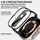 For Apple Watch Ultra 3 2 49mm Full Case Tempered Glass Screen Protector Cover