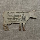 De Laval Cream Separator   Milker Tin Metal Holstein Cow Advertising - 5  Long