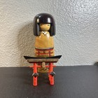 Creative Kokeshi Doll By Usaburo 7 5    Tall W torii Gate Nice  