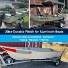 Totalboat Marine Topside Paint Light Gray Quart Aluminum Boat Paint