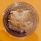 2 Oz Copper Round     Benjamin Franklin  100 Bill Design     Novelty Bullion Coin