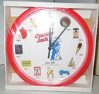 Vintage Rare Red 10  Cracker Jack Clock Sailor Jack Bingo History Since 1893 New