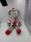 Babar Elephant Plush Sailor Uniform By Eden Vintage 1977 Stuffed Animal Rare
