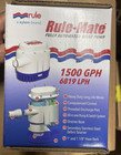 Rule Rm1500 Rule-mate 1500 Gph Fully Automated Bilge Pump 12v