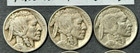 Vintage Coin Buffalo Nickels Lot Of 6 Different Full Date Coins 1926-1937  b26