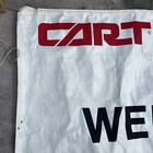 Vintage 80   s Indy Car World Series Cart Racing Banner 10    X 3    Road Races