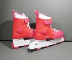 Impala Lightspeed Inline Skates Women Size 8 Flame Red Pink Rollerblades
