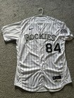 Nike Colorado Rockies Brenton Doyle Authentic Spring Training Jersey Mens 48
