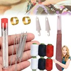 37 Piece Sewing Tool Set needles Thread Hand Repair Tools portable Sewing Kit