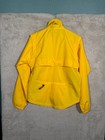 Pearl Izumi Jacket Mens L Yellow Black Cycling Biking Full Zip Performance
