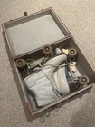 Vintage Women s Leather Roller Skates Size 6 Chicago Brand  Wood Wheels 