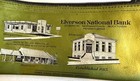 Vintage Elverson National Bank Deposit Bag  Free Shipping