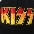 Kiss Embroidered Snapback Hat