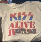 70s Vintage Kiss Alive Ii Tour 1977 - 1978 Concert T-shirt Size L 42-44