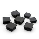 Square Plastic End Caps For Tubing Blanking Plugs Inserts Bungs Furniture Feet