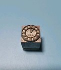 Bpoe Benevolent   Protective Order Of Elks Metal Press Stamp Clock Symbol Lodge