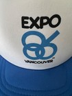 Expo 86 Vancouver B c  Canada Vintage Trucker 1986 Baseball Hat Cap