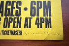 Original 1993 Butthole Surfers Stone Temple Pilots Poster 11x17 Signed Mike King