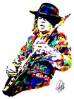 Stevie Ray Vaughan Srv Electric Blues Music Poster Print Wall Art 18x24