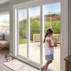 Patio Sliding Glass Door Handle Set With Mortise Lock 45   Keyway  Non-keyed