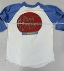 The Allman Brothers Band In Concert Us Tour 80-81    Vintage Raglan Tshirt