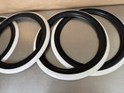 4 Nos Vintage Whitewall Tire Insert 14     Made In U s a Genuine Rubber     2217