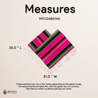 Traditional Mexican Sarape Gaban Poncho     Handmade Ethnic Blanket Style