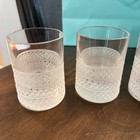 Tiffany   Co Diamond Point Shot Glasses Set Of 4 - New With Bag And Box
