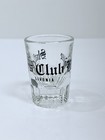 Shaffy s Club House Bar Shot Glass - Livonia  Michigan Rare Htf