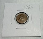 1966 Norway 1 Ore Coin Bronze Squirrel Animal Wildlife Nordic World Currency