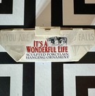 It s A Wonderful Life  tom Sawyer  Clarence Vtg Book Porcelain Ornament In Box 