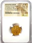 Heraclius  Her  Constantine   Heraclonas Gold Av Solidus 632-641 Ad - Ngc Ch Xf