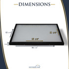 12 Pack Of 12 X 16 X 3 4 Riker Display Cases Boxes For Collectibles Arrowhead